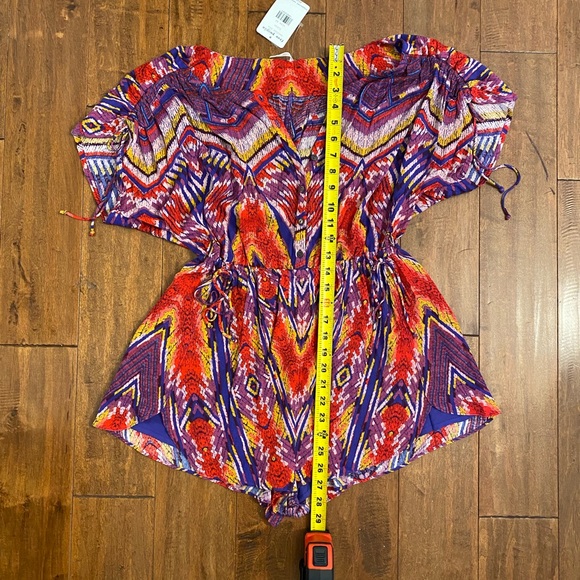 Free People Dream All Night Romper Sz XS/S - Picture 13 of 16